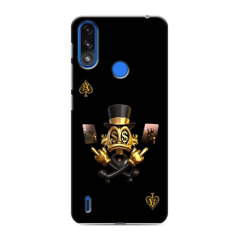 Силиконовый чехол на Lenovo K13 с принтом Золотой скрудж макдак Силиконовый чехол на Lenovo K13 с принтом Золотой скрудж макдак