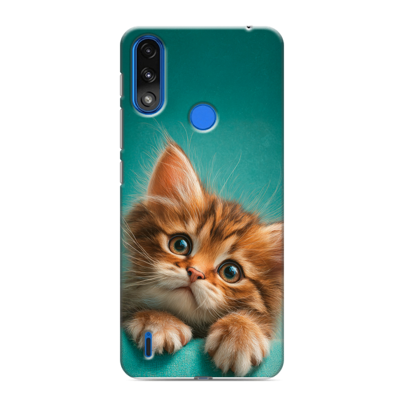 Силиконовый чехол на Lenovo K13 с принтом котенок Силиконовый чехол на Lenovo K13 с принтом котенок