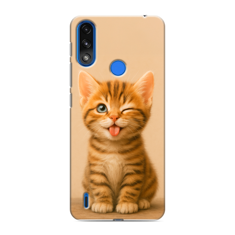 Силиконовый чехол на Lenovo K13 с принтом котенок Силиконовый чехол на Lenovo K13 с принтом котенок