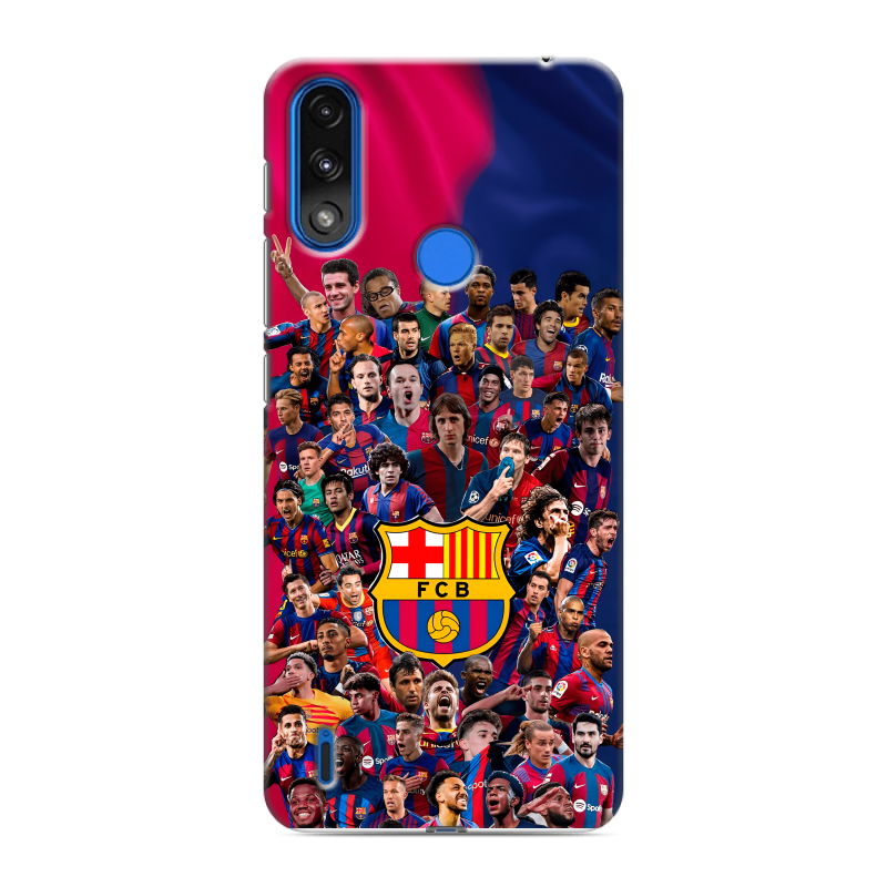 Силиконовый противоударный чехол на Lenovo K13 с принтом Барселона Barcelona Силиконовый противоударный чехол на Lenovo K13 с принтом Барселона Barcelona
