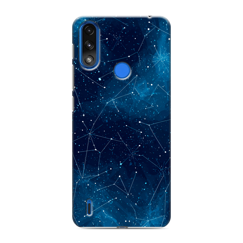 Силиконовый противоударный чехол на Lenovo K13 с принтом Космос звезды Силиконовый противоударный чехол на Lenovo K13 с принтом Космос звезды