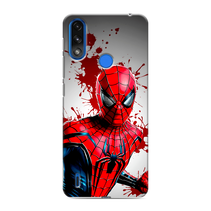 Силиконовый чехол на Lenovo K13 с принтом Spiderman Человек паук Силиконовый чехол на Lenovo K13 с принтом Spiderman Человек паук
