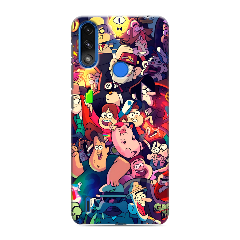 Силиконовый чехол на Lenovo K13 с принтом Gravity Falls Гравити Фолз Силиконовый чехол на Lenovo K13 с принтом Gravity Falls Гравити Фолз