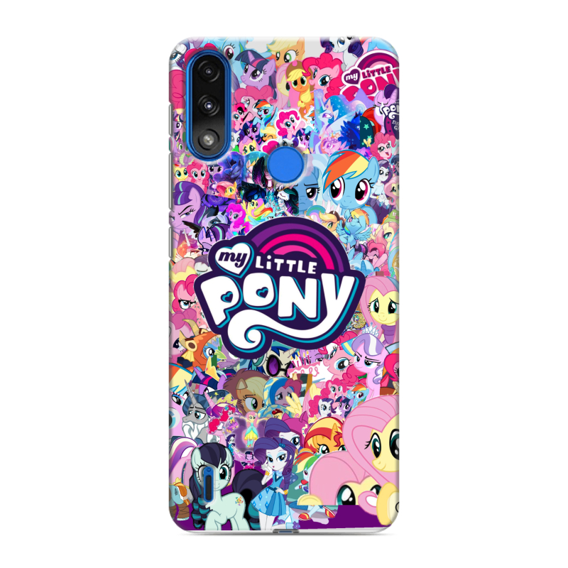 Силиконовый противоударный чехол на Lenovo K13 с принтом My little pony Дружба чудо Силиконовый противоударный чехол на Lenovo K13 с принтом My little pony Дружба чудо