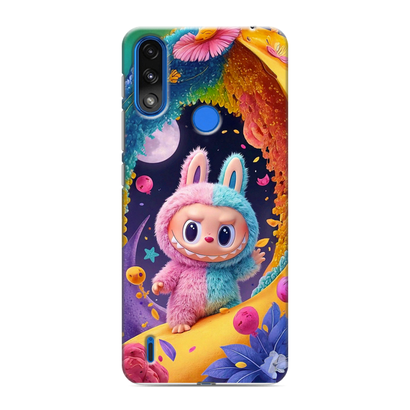 Силиконовый чехол на Lenovo K13 с принтом Labubu Лабубу Силиконовый чехол на Lenovo K13 с принтом Labubu Лабубу