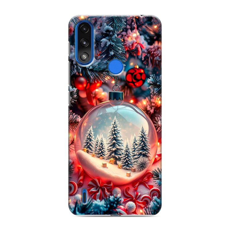Силиконовый чехол на Lenovo K13 с принтом Новый год Силиконовый чехол на Lenovo K13 с принтом Новый год