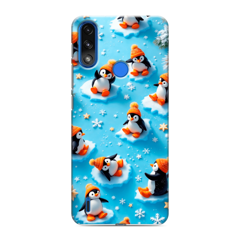 Силиконовый чехол на Lenovo K13 с принтом Новый год Силиконовый чехол на Lenovo K13 с принтом Новый год