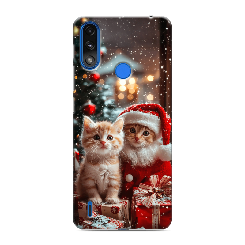 Силиконовый чехол на Lenovo K13 с принтом Новый год Силиконовый чехол на Lenovo K13 с принтом Новый год