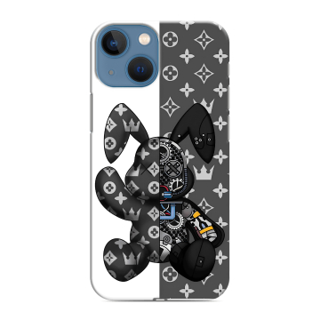 Силиконовый чехол на Iphone 13 Mini с принтом Луи робот Силиконовый чехол на Iphone 13 Mini с принтом Луи робот