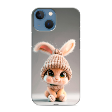 Силиконовый чехол на Iphone 13 Mini с принтом Кролик Силиконовый чехол на Iphone 13 Mini с принтом Кролик
