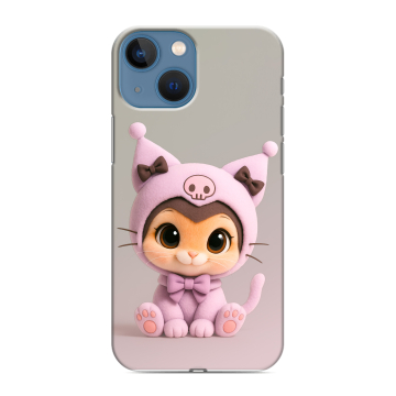 Силиконовый чехол на Iphone 13 Mini с принтом Куроми Kuromi Силиконовый чехол на Iphone 13 Mini с принтом Куроми Kuromi