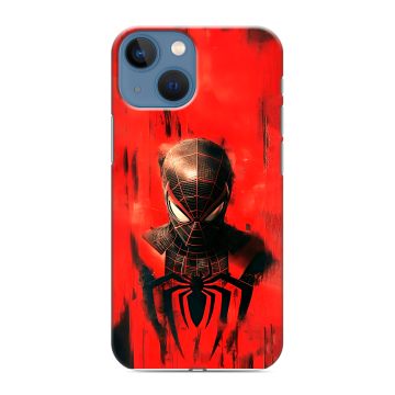 Силиконовый чехол на Iphone 13 Mini с принтом человек паук spiderman Силиконовый чехол на Iphone 13 Mini с принтом человек паук spiderman