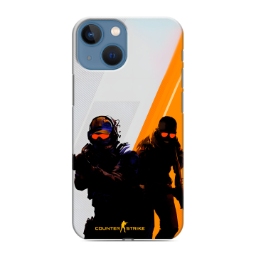 Силиконовый чехол на Iphone 13 Mini с принтом Контер страйк Counter strike Силиконовый чехол на Iphone 13 Mini с принтом Контер страйк Counter strike