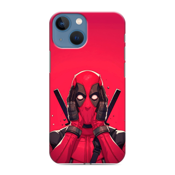 Силиконовый чехол на Iphone 13 Mini с принтом Дедпул Deadpool Силиконовый чехол на Iphone 13 Mini с принтом Дедпул Deadpool