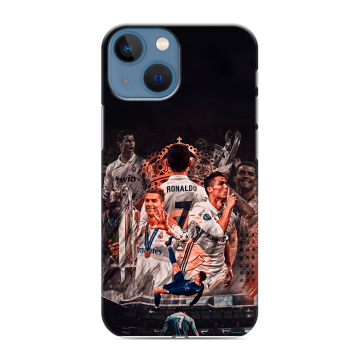 Силиконовый чехол на Iphone 13 Mini с принтом Реал Роналдо Real Ronaldo