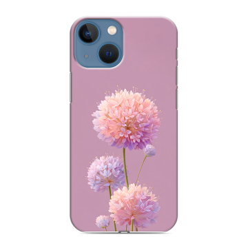 Силиконовый чехол на Iphone 13 Mini с принтом Цветы Силиконовый чехол на Iphone 13 Mini с принтом Цветы