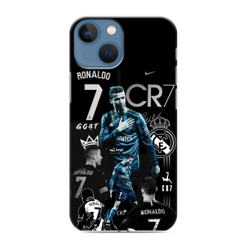 Силиконовый чехол на Iphone 13 Mini с принтом Реал Роналдо
