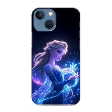 Силиконовый чехол на Iphone 13 Mini с принтом Холодное сердце Frozen Силиконовый чехол на Iphone 13 Mini с принтом Холодное сердце Frozen
