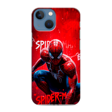 Силиконовый чехол на Iphone 13 Mini с принтом Spiderman Человек паук Силиконовый чехол на Iphone 13 Mini с принтом Spiderman Человек паук
