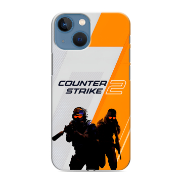Силиконовый чехол на Iphone 13 Mini с принтом Counter Strike Силиконовый чехол на Iphone 13 Mini с принтом Counter Strike