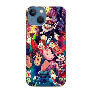 Силиконовый чехол на Iphone 13 Mini с принтом Gravity Falls Гравити Фолз Силиконовый чехол на Iphone 13 Mini с принтом Gravity Falls Гравити Фолз