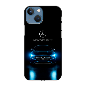 Силиконовый чехол на Iphone 13 Mini с принтом Mercedes Мерседес