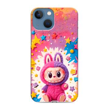 Силиконовый чехол на Iphone 13 Mini с принтом Labubu Лабубу Силиконовый чехол на Iphone 13 Mini с принтом Labubu Лабубу