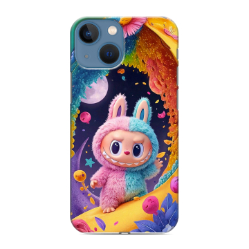 Силиконовый чехол на Iphone 13 Mini с принтом Labubu Лабубу Силиконовый чехол на Iphone 13 Mini с принтом Labubu Лабубу