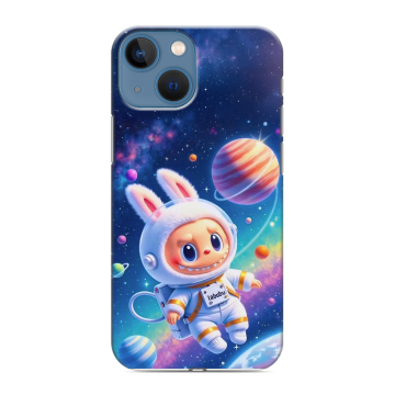 Силиконовый чехол на Iphone 13 Mini с принтом Labubu Лабубу Силиконовый чехол на Iphone 13 Mini с принтом Labubu Лабубу