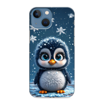 Силиконовый чехол на Iphone 13 Mini с принтом Новый год Силиконовый чехол на Iphone 13 Mini с принтом Новый год