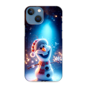 Силиконовый чехол на Iphone 13 Mini с принтом Новый год Силиконовый чехол на Iphone 13 Mini с принтом Новый год