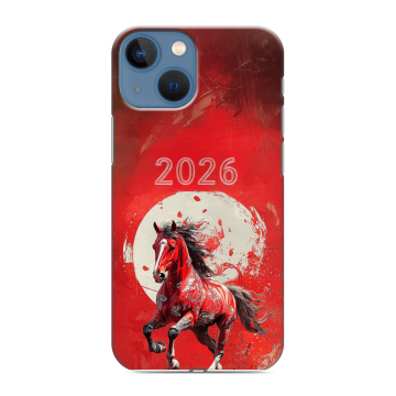 Силиконовый чехол на Iphone 13 Mini с принтом Новый год Силиконовый чехол на Iphone 13 Mini с принтом Новый год