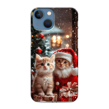 Силиконовый чехол на Iphone 13 Mini с принтом Новый год Силиконовый чехол на Iphone 13 Mini с принтом Новый год