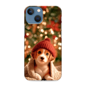 Силиконовый чехол на Iphone 13 Mini с принтом Новый год Силиконовый чехол на Iphone 13 Mini с принтом Новый год