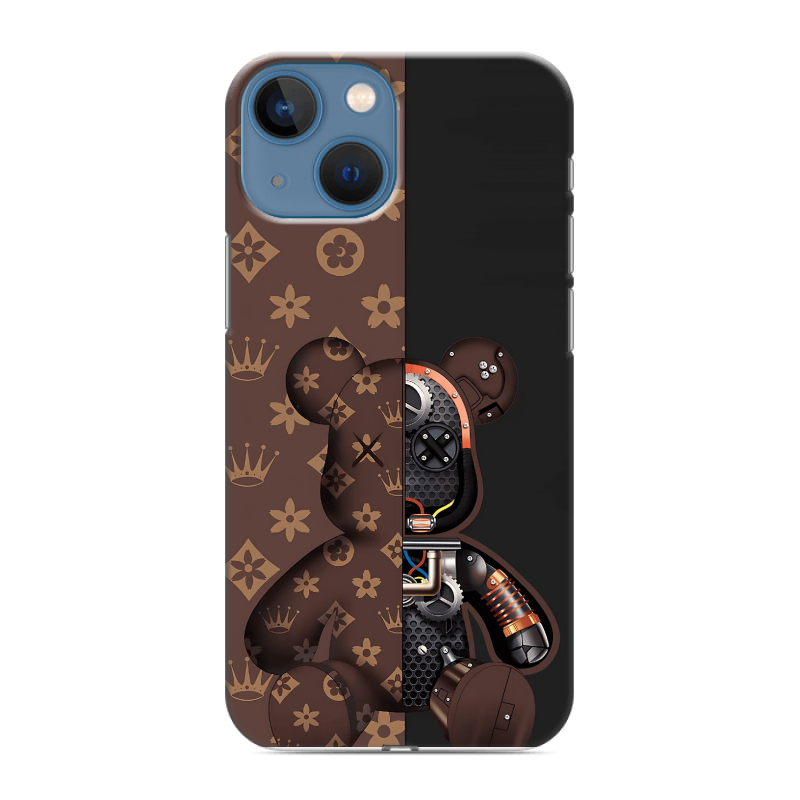 Пластиковый чехол на Iphone 13 Mini с принтом Луи робот Пластиковый чехол на Iphone 13 Mini с принтом Луи робот