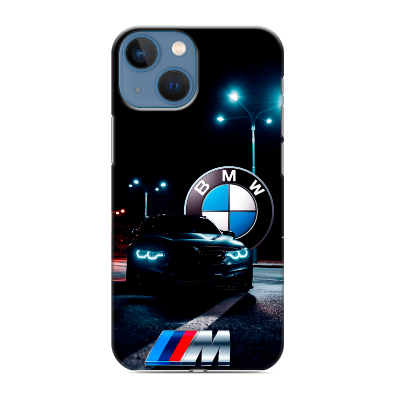 Силиконовый чехол на Iphone 13 Mini с принтом БМВ BMW Силиконовый чехол на Iphone 13 Mini с принтом БМВ BMW