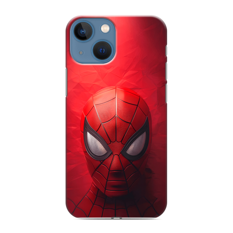 Силиконовый чехол на Iphone 13 Mini с принтом Spiderman Человек паук Силиконовый чехол на Iphone 13 Mini с принтом Spiderman Человек паук