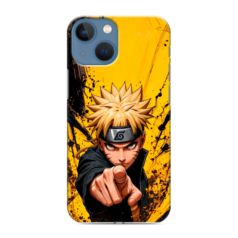 Силиконовый чехол на Iphone 13 Mini с принтом Naruto Наруто Силиконовый чехол на Iphone 13 Mini с принтом Naruto Наруто