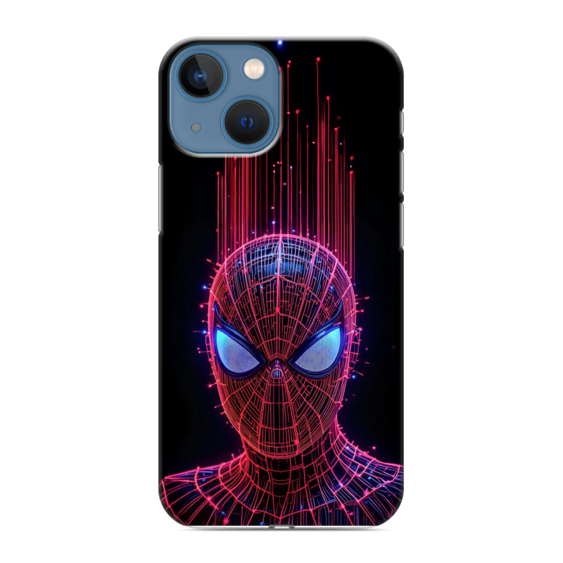 Силиконовый чехол на Iphone 13 Mini с принтом Spiderman Человек паук Силиконовый чехол на Iphone 13 Mini с принтом Spiderman Человек паук