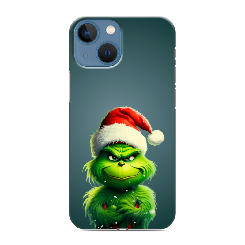 Силиконовый противоударный чехол на Iphone 13 Mini с принтом Новый год Силиконовый противоударный чехол на Iphone 13 Mini с принтом Новый год