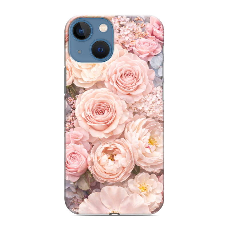 Силиконовый чехол на Iphone 13 Mini с принтом женский Силиконовый чехол на Iphone 13 Mini с принтом женский