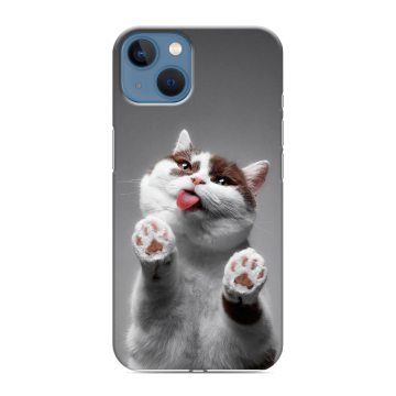 Силиконовый чехол на Iphone 13 с принтом Коты Силиконовый чехол на Iphone 13 с принтом Коты