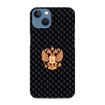 Силиконовый чехол на Iphone 13 с принтом Герб России принт Силиконовый чехол на Iphone 13 с принтом Герб России принт