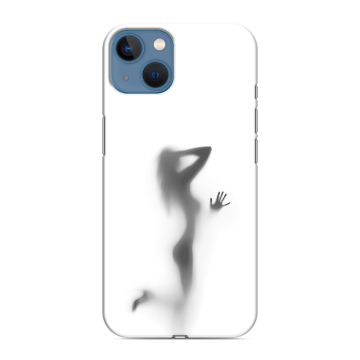 Силиконовый чехол на Iphone 13 с принтом Силуэт