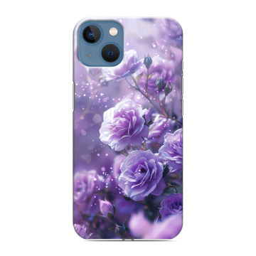Силиконовый чехол на Iphone 13 с принтом Розы цветы