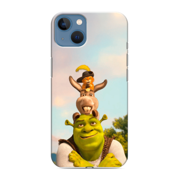Силиконовый чехол на Iphone 13 с принтом Шрек Shrek