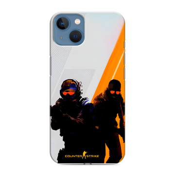 Силиконовый чехол на Iphone 13 с принтом Контер страйк Counter strike Силиконовый чехол на Iphone 13 с принтом Контер страйк Counter strike