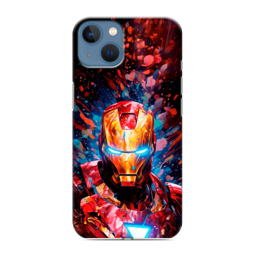 Силиконовый чехол на Iphone 13 с принтом Железный человек Ironman Силиконовый чехол на Iphone 13 с принтом Железный человек Ironman