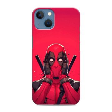 Силиконовый чехол на Iphone 13 с принтом Дедпул Deadpool Силиконовый чехол на Iphone 13 с принтом Дедпул Deadpool