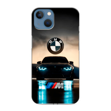Силиконовый чехол на Iphone 13 с принтом БМВ BMW